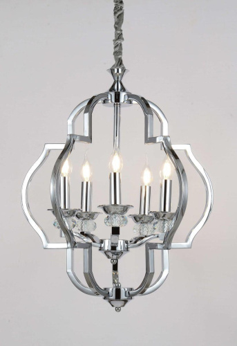 Подвесная люстра Lumina Deco Cesaro LDP 17078-5 CHR Подвесная люстра Lumina Deco Cesaro LDP 17078-5 CHR