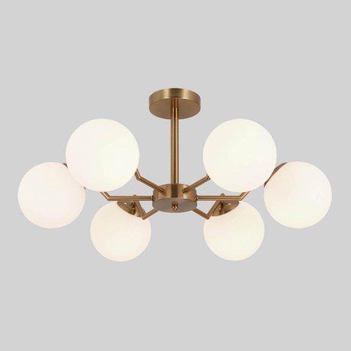 Подвесная люстра Eurosvet Frost 70154/6 латунь Подвесная люстра Eurosvet Frost 70154/6 латунь