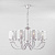 Подвесная люстра Eurosvet Licata 60099/8 серебро