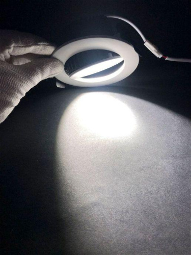 Встраиваемый светодиодный светильник Elvan VLS-006R-12W-WW-Wh