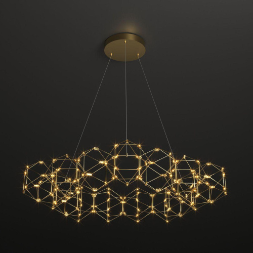 Подвесной светодиодный светильник Eurosvet Uma 90169/15 медь Подвесной светодиодный светильник Eurosvet Uma 90169/15 медь