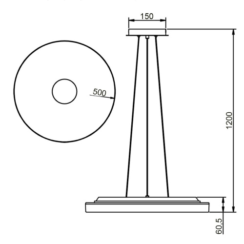 Подвесной светильник Vele Luce Flash VL7215P01 Подвесной светильник Vele Luce Flash VL7215P01