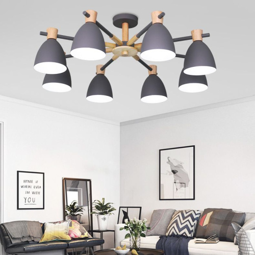 Потолочная Люстра Folke 8 Green By Imperiumloft