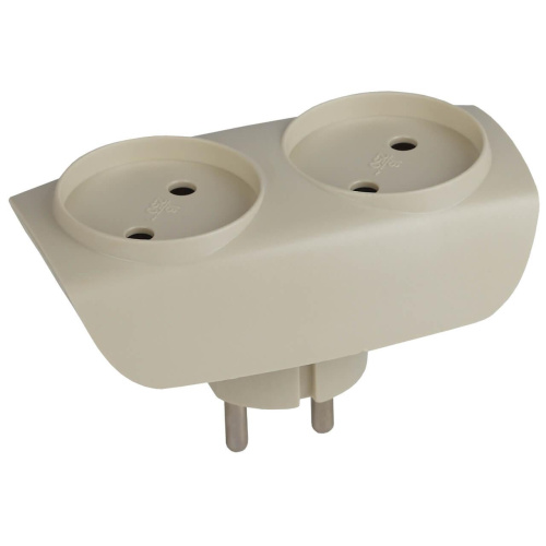 Сетевой разветвитель ЭРА SP-2-I Б0017017 Сетевой разветвитель ЭРА SP-2-I Б0017017