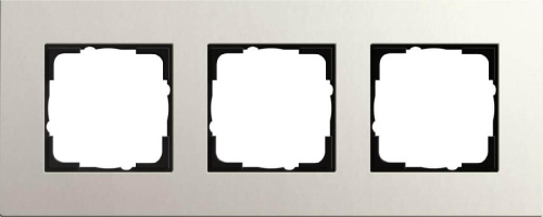 Рамка 3-постовая Gira Esprit Lenoleum-Multiplex светло-серый 0213220
