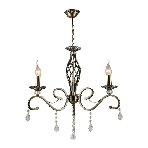 Подвесная люстра Seven Fires Aelita WD3529/3H-AB-CL Подвесная люстра Seven Fires Aelita WD3529/3H-AB-CL