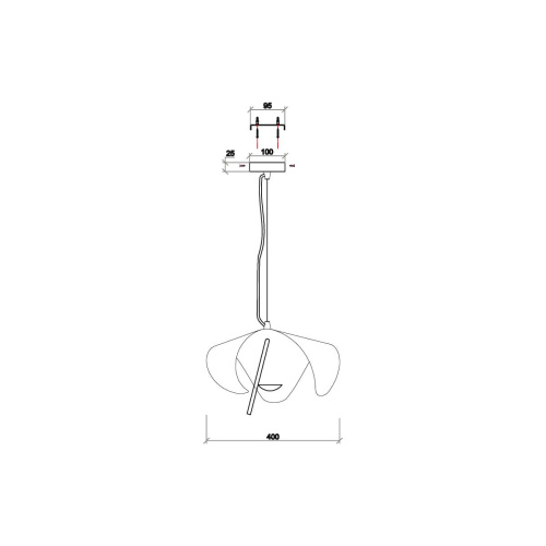 Подвесной светильник Vele Luce Aronos VL5734P21 Подвесной светильник Vele Luce Aronos VL5734P21