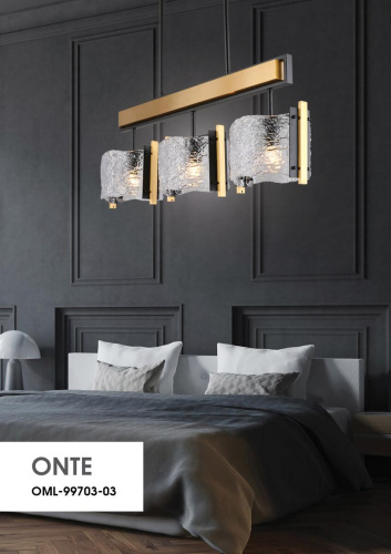 Подвесная люстра Omnilux Onte OML-99703-03 Подвесная люстра Omnilux Onte OML-99703-03