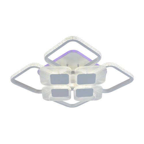 Потолочная светодиодная люстра Profit Light 5886/4+4A WHT