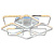 Потолочная светодиодная люстра Profit Light 8026/4+4 WHT A