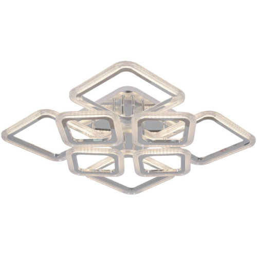 Потолочная светодиодная люстра Reluce 09826-3.3-4+4C CR (RGB)