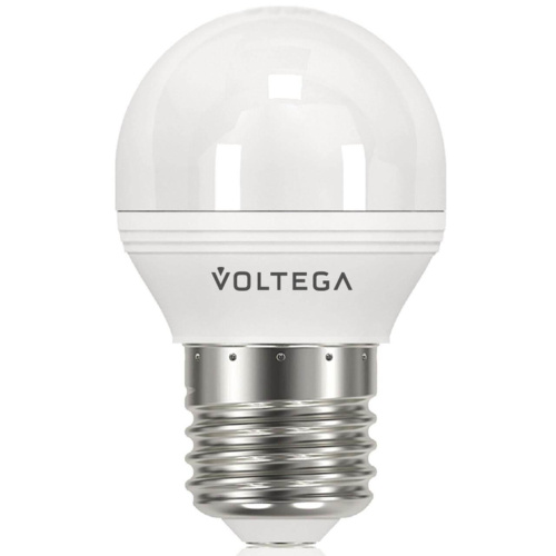 Лампа светодиодная Voltega E27 5,4W 4000К матовая VG4-G2E27cold5W 5750 Лампа светодиодная Voltega E27 5,4W 4000К матовая VG4-G2E27cold5W 5750