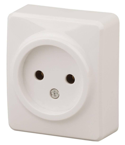 Розетка ЭРА Эксперт 2P 16A 250V 11-2201-02 Б0020680