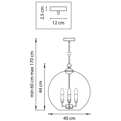 Подвесная люстра Lightstar Sferico 729134 Подвесная люстра Lightstar Sferico 729134