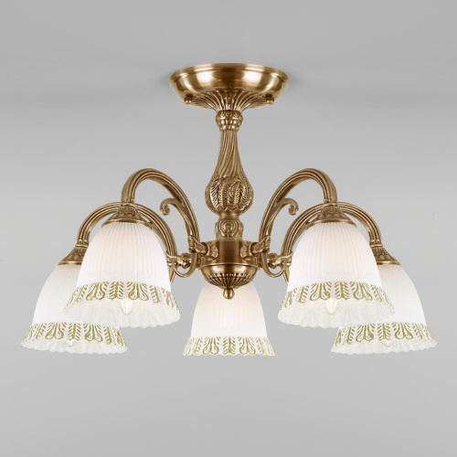 Потолочная люстра Eurosvet Campina 60107/5 античная бронза