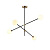 Подвесная люстра Ambrella light Traditional Modern TR2507