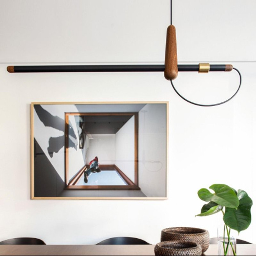 Подвесная Люстра Barcker Dark Wood By Imperiumloft