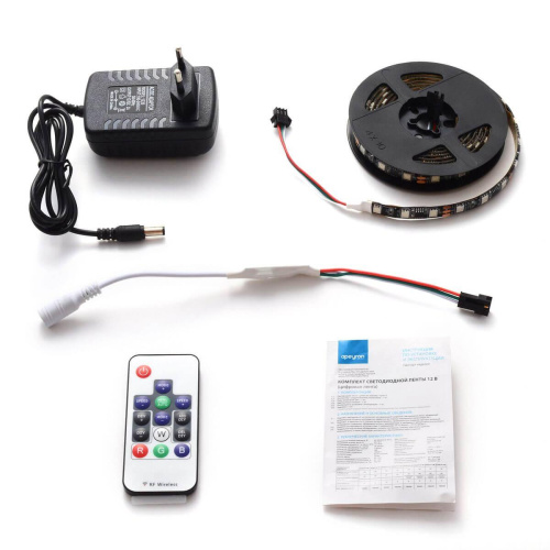 Светодиодная влагозащищенная лента Apeyron 14,4W/m 60Led/m 5050SMD разноцветная 2M 86ЦЛ Светодиодная влагозащищенная лента Apeyron 14,4W/m 60Led/m 5050SMD разноцветная 2M 86ЦЛ
