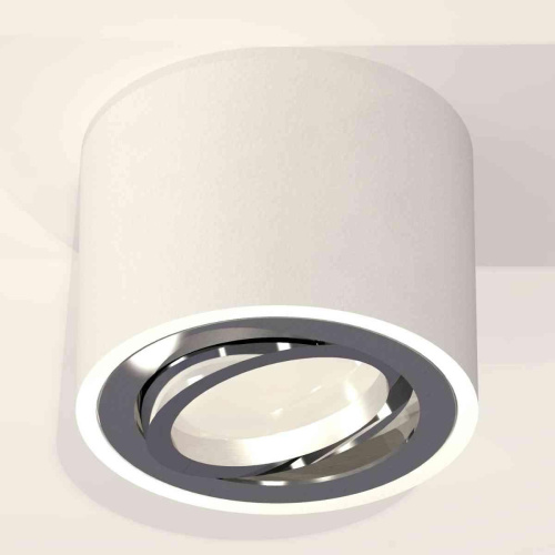 Комплект накладного светильника Ambrella light Techno Spot XS7510003 SWH/PSL белый песок/серебро полированное (C7510, N7003) Комплект накладного светильника Ambrella light Techno Spot XS7510003 SWH/PSL белый песок/серебро полированное (C7510, N7003)