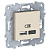 Розетка компьютерная USBx2 Schneider Electric Unica New тип А+С NU501844