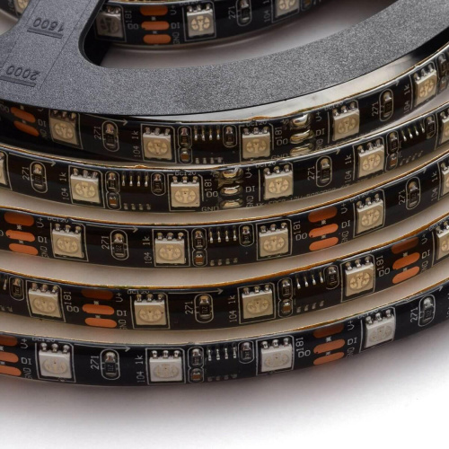 Светодиодная влагозащищенная лента Apeyron 14,4W/m 60Led/m 5050SMD разноцветная 5M 87ЦЛ Светодиодная влагозащищенная лента Apeyron 14,4W/m 60Led/m 5050SMD разноцветная 5M 87ЦЛ