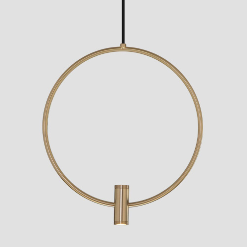 Подвесной светодиодный светильник Eurosvet Layla 50257/1 Led латунь