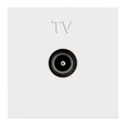 Розетка TV ABB Zenit альпийский белый 2CLA225070N1101 Розетка TV ABB Zenit альпийский белый 2CLA225070N1101