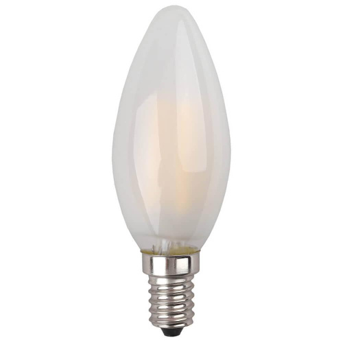 Лампа светодиодная филаментная ЭРА E14 5W 2700K матовая F-LED B35-5W-827-E14 frost