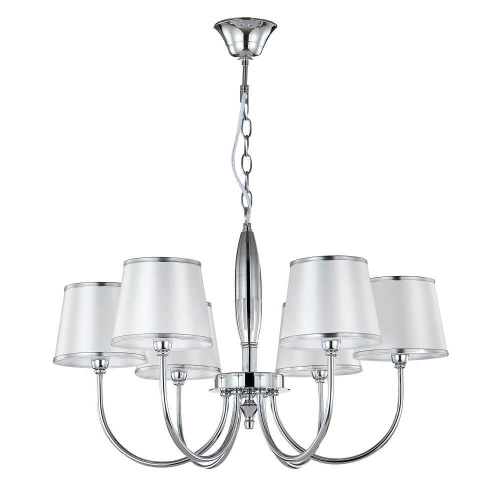 Подвесная люстра Crystal Lux FAVOR SP6 CHROME Подвесная люстра Crystal Lux FAVOR SP6 CHROME