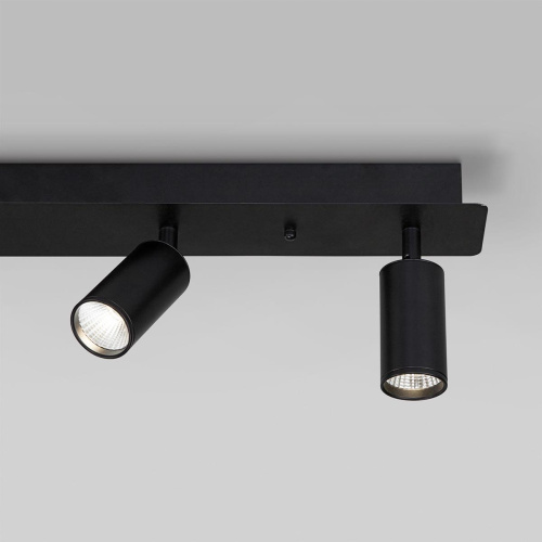 Подвесной светодиодный светильник Eurosvet Verge 90249/5 черный