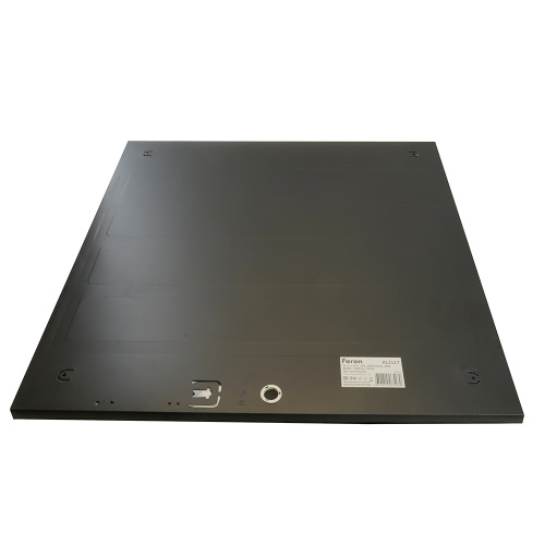 Светодиодная панель Feron AL2117 встраиваемая Армстронг 40W 6500K черный ЭПРА в комплекте 51338