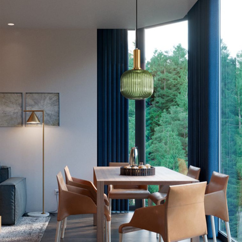 Подвесной Светильник Ferm Living Chinese Lantern A Black/Green By Imperiumloft