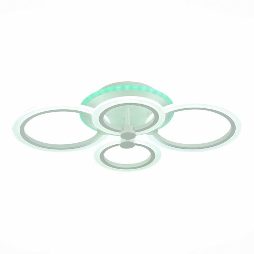 Потолочная светодиодная люстра Evoled Cerina SLE500552-04RGB Потолочная светодиодная люстра Evoled Cerina SLE500552-04RGB