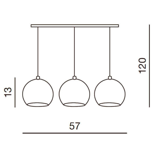 Подвесной светильник Azzardo Gulia 3 AZ0638