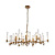 Подвесная люстра Indigo Favara 11040/7P Brass V000461