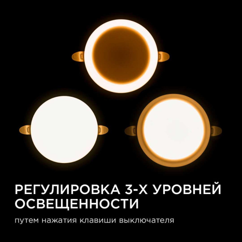 Светодиодная панель безрамочная Apeyron 06-103