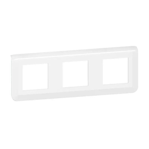 Рамка 2х3 модуля Legrand Mosaic белая 277806L