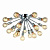 Потолочная люстра Arte Lamp Fuoco A9265PL-18CC
