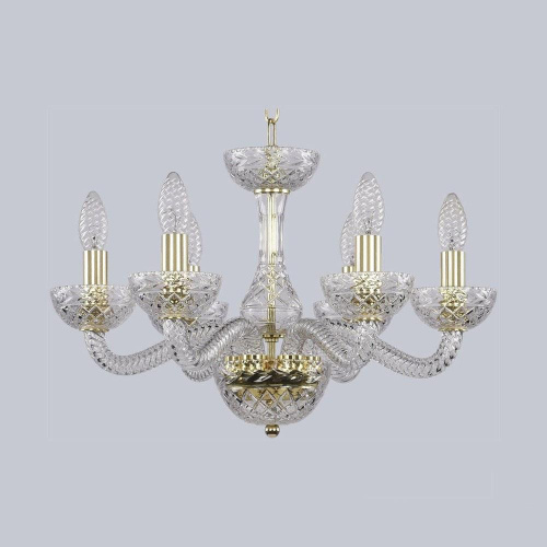 Подвесная люстра Bohemia Ivele 1311/6/165 G Cl/Clear/M-1F Подвесная люстра Bohemia Ivele 1311/6/165 G Cl/Clear/M-1F