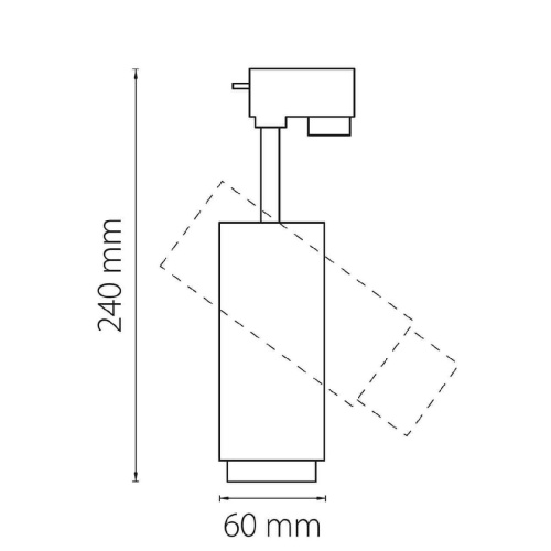Трековый светодиодный светильник Lightstar Fuoco Led 215237