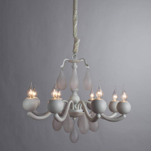 Подвесная люстра Arte Lamp Sigma A3229LM-8WH Подвесная люстра Arte Lamp Sigma A3229LM-8WH