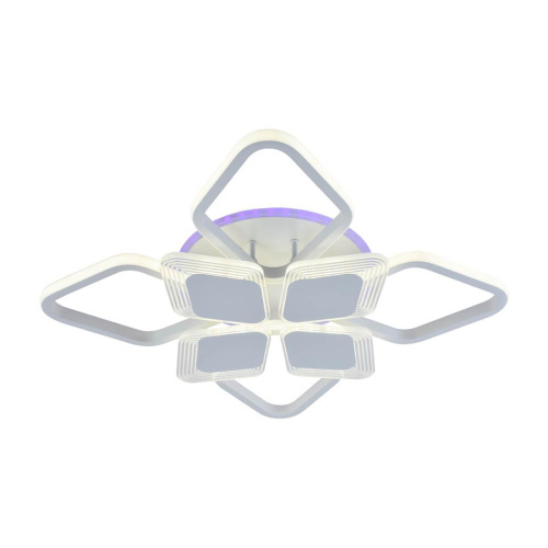 Потолочная светодиодная люстра Profit Light 5893/4+4A WHT