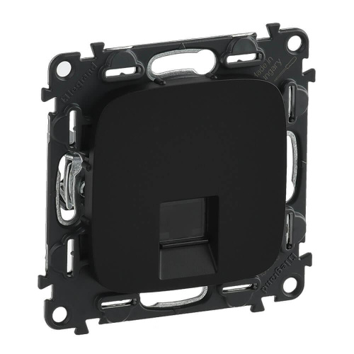 Информационная розетка RJ45 Legrand Valena Allure антрацит 753950