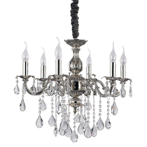 Подвесная люстра Ideal Lux Impero SP6 002408 Подвесная люстра Ideal Lux Impero SP6 002408