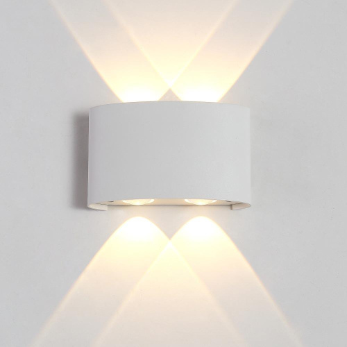 Уличный настенный светодиодный светильник Crystal Lux CLT 023W2 WH Уличный настенный светодиодный светильник Crystal Lux CLT 023W2 WH