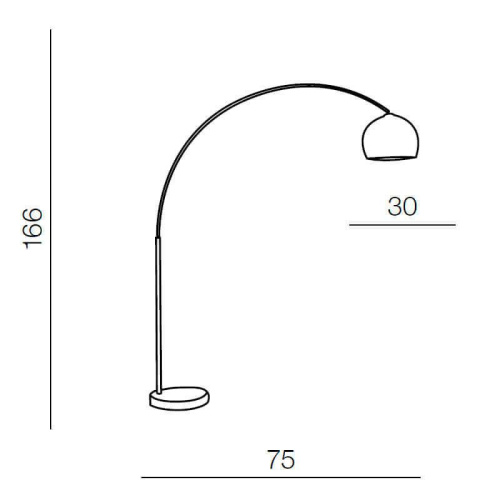 Торшер Azzardo Gio eco AZ2408
