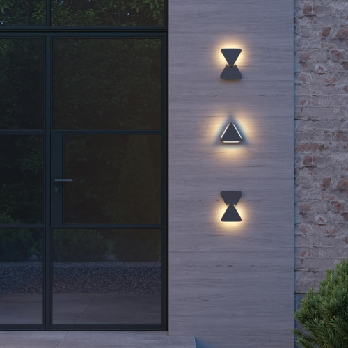 Уличный настенный светодиодный светильник Novotech Street Kaimas 358087