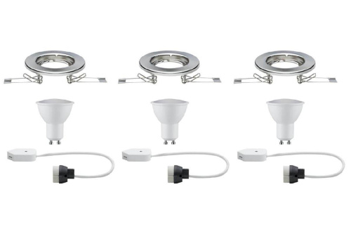 Встраиваемый светодиодный светильник Paulmann Qual EBL Led 93852