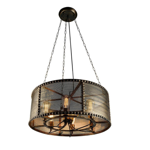 Подвесная люстра iLamp Loft P112-6 Подвесная люстра iLamp Loft P112-6