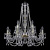 Подвесная люстра Bohemia Ivele 1406/8+4/240/h-75/G